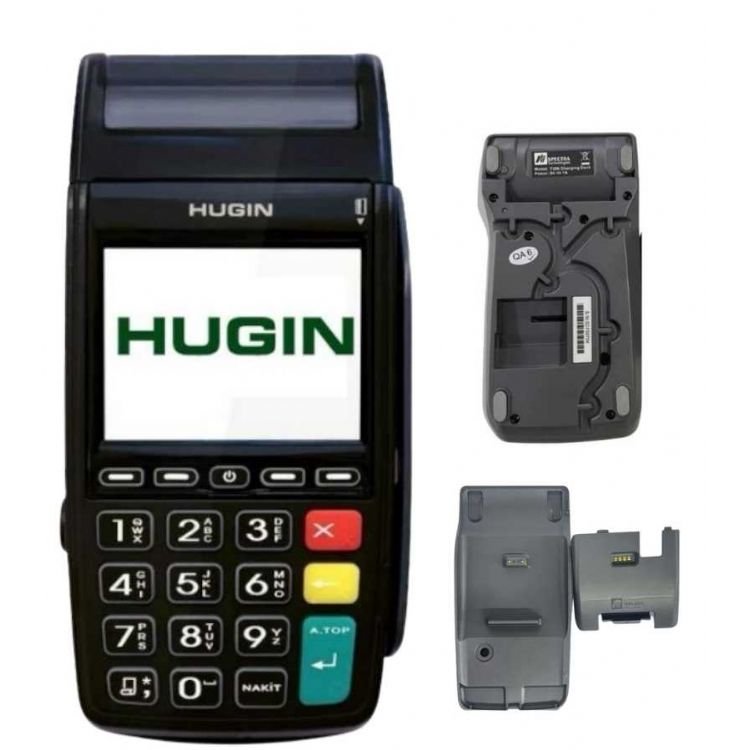 Hugin Tiger 4G T300 Yeni Nesil Yazarkasa Pos + Şarj Üniteri