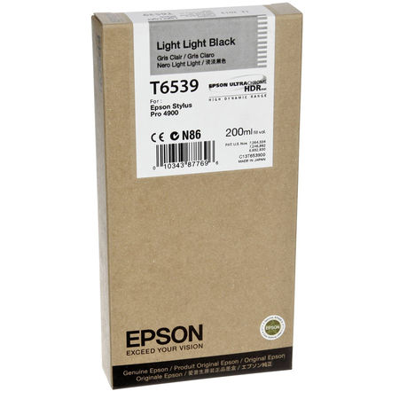 Epson T6539-C13T653900 Açık Açık Siyah Orijinal Kartuş