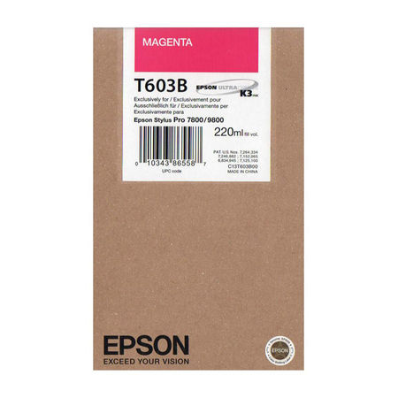 Epson T603B-C13T603B00 Kırmızı Orijinal Kartuş