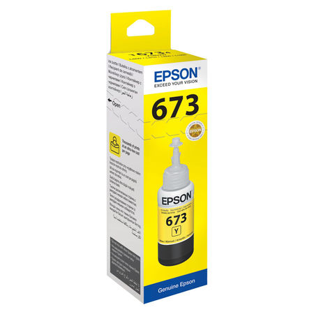 Epson T6734-C13T67344A Sarı Orijinal Mürekkep