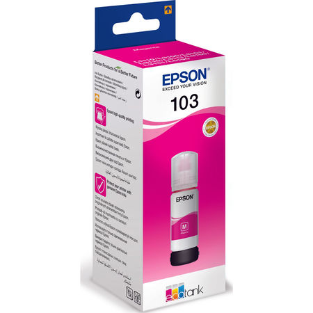 Epson 103-C13T00S34A Kırmızı Orijinal Mürekkep