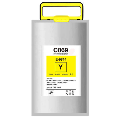 Epson T9744XXL-C13T974400 Sarı Muadil Kartuş Extra Yüksek Kapasiteli