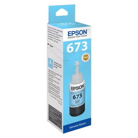 Epson T6735-C13T67354A Açık Mavi Orijinal Mürekkep