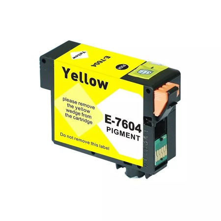 Epson T7604-C13T76044010 Sarı Muadil Kartuş