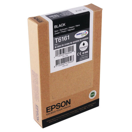 Epson T6161-C13T616100 Siyah Orijinal Kartuş