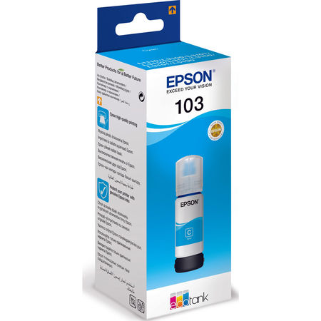 Epson 103-C13T00S24A Mavi Orijinal Mürekkep