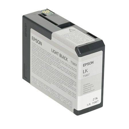 Epson T5807-C13T580700 Açık Siyah Orijinal Kartuş