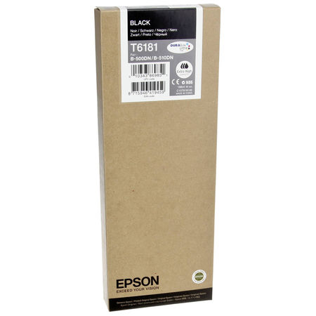 Epson T6181-C13T618100 Siyah Orijinal Kartuş Extra Yüksek Kapasiteli
