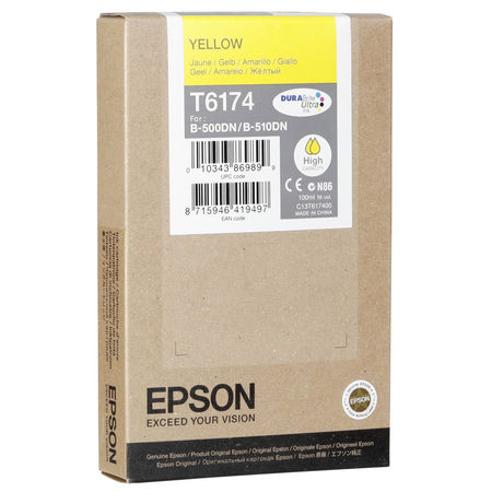 Epson T6174-C13T617400 Sarı Orijinal Kartuş Yüksek Kapasiteli