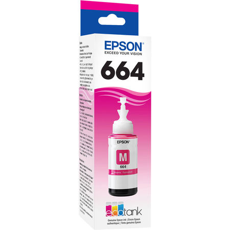 Epson T6643-C13T6643A Kırmızı Orijinal Mürekkep