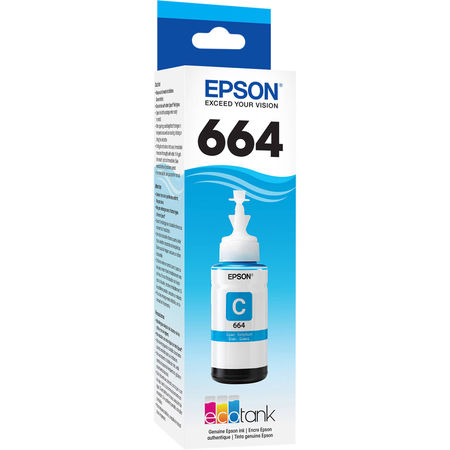 Epson T6642 - C13T6642A Mavi Orijinal Mürekkep