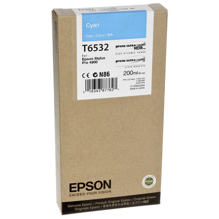 Epson T6532-C13T653200 Mavi Orijinal Kartuş
