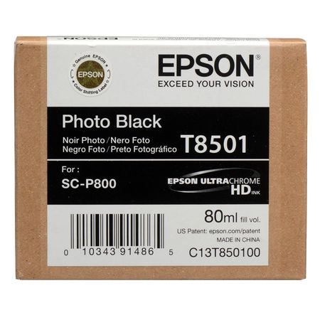 Epson T8501-C13T850100 Foto Siyah Orijinal Kartuş