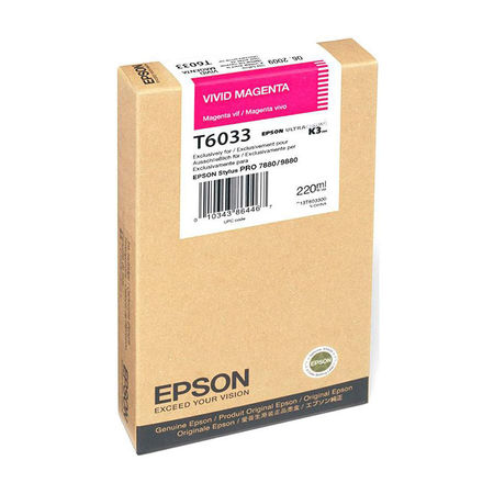 Epson T6033-C13T603300 Kırmızı Orijinal Kartuş