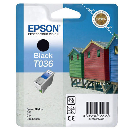 Epson T036-C13T03614020 Siyah Orijinal Kartuş