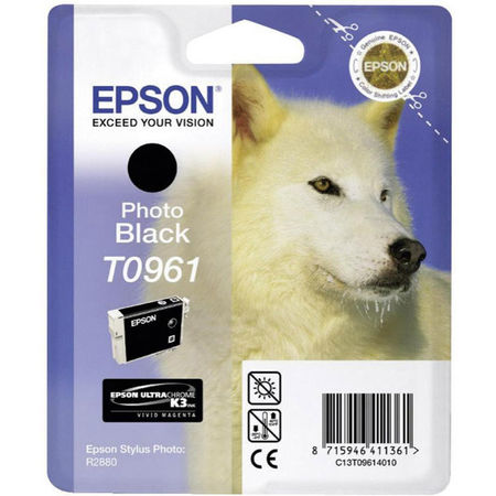 Epson T0961-C13T09614020 Siyah Orijinal Kartuş