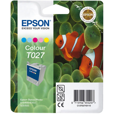 Epson T027-C13T02740120 Renkli Orijinal Kartuş