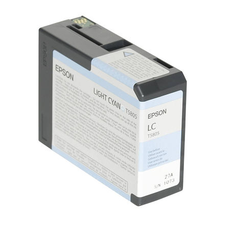Epson T5805-C13T580500 Açık Mavi Orijinal Kartuş