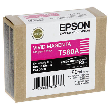 Epson T580A-C13T580A00 Kırmızı Orijinal Kartuş