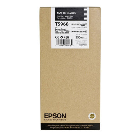 Epson T5968-C13T596800 Mat Siyah Orijinal Kartuş