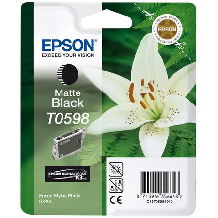 Epson T0598-C13T05984020 Mat Siyah Orijinal Kartuş