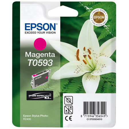 Epson T0593-C13T05934020 Kırmızı Orijinal Kartuş