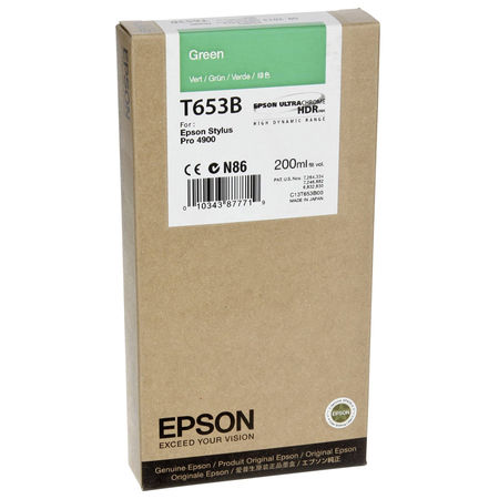 Epson T653B-C13T653B00 Yeşil Orijinal Kartuş