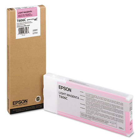Epson T606C-C13T606C00 Açık Kırmızı Orijinal Kartuş